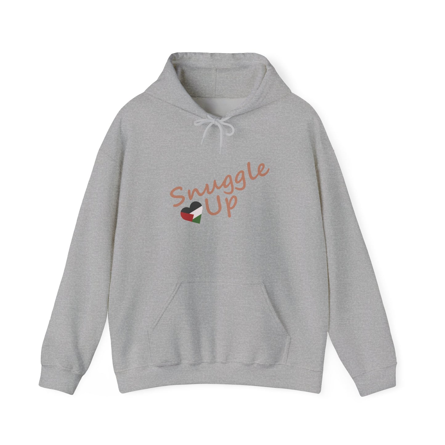 Snuggle Up in Solidarity: The Palestine Heart Hoodie