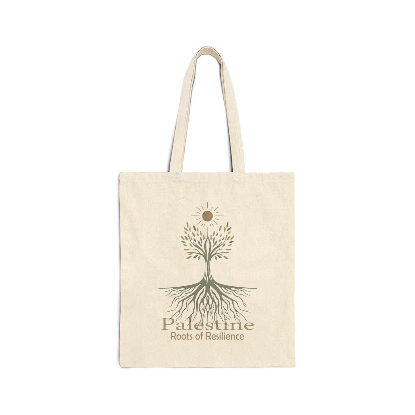 Roots of Resilience Olive Tree, Eco-Friendly Shopping Bag, Reusable Grocery Bag, Activist Gift, Earth Day Gift