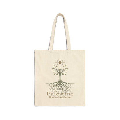 Roots of Resilience Olive Tree, Eco-Friendly Shopping Bag, Reusable Grocery Bag, Activist Gift, Earth Day Gift