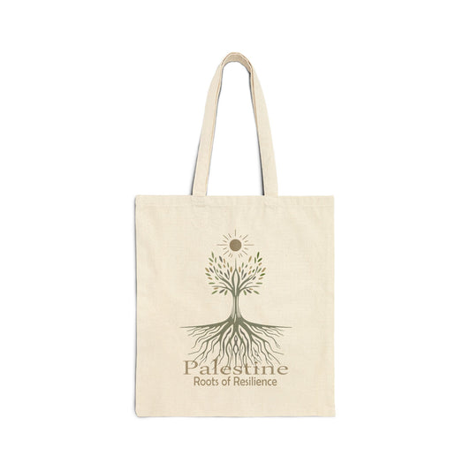 Roots of Resilience Olive Tree, Eco-Friendly Shopping Bag, Reusable Grocery Bag, Activist Gift, Earth Day Gift