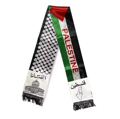 Palestine Flag Scarf