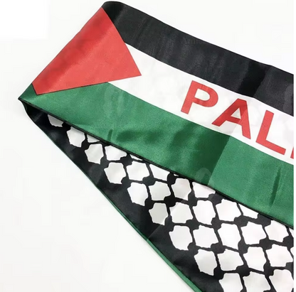 Palestine Flag Scarf