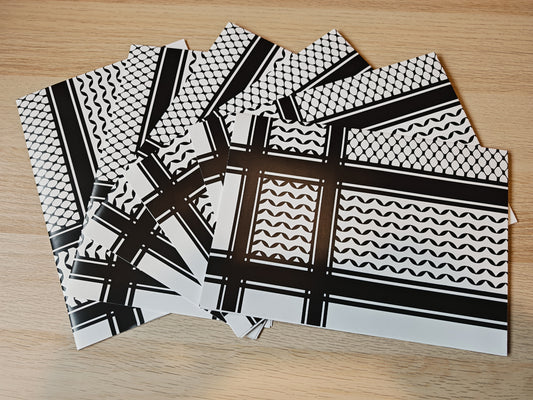 Palestinian Keffiyeh Gift Wrapping Paper (Eco-Friendly)