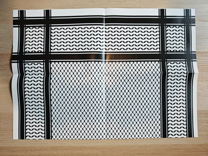 Palestinian Keffiyeh Gift Wrapping Paper (Eco-Friendly)